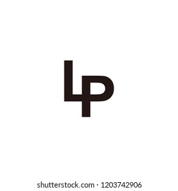 lp letter vector logo