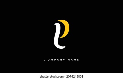 LP, PL Alphabets Letters Logo Monogram