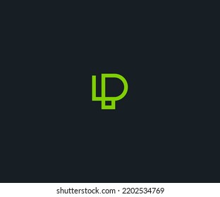 LP, PL Letter Logo Vector Template Abstract Monogram Symbol