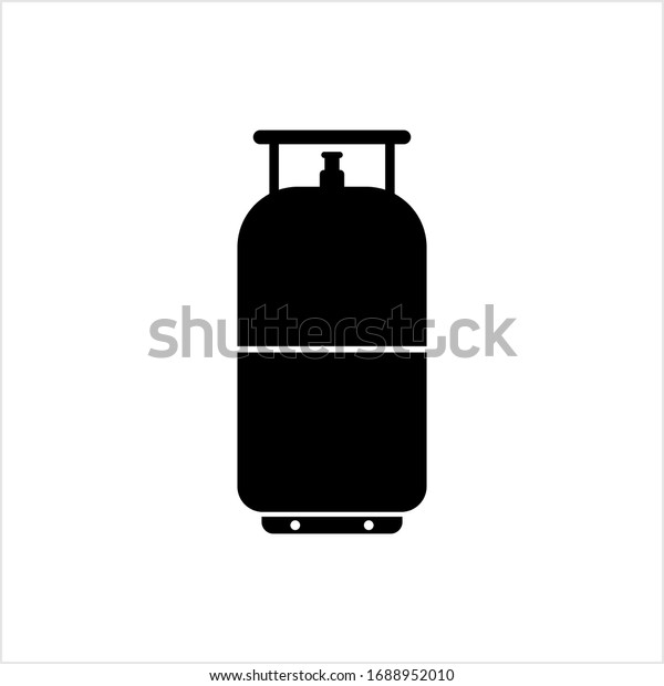 Lpg Cylinder Icon Liquefied Petroleum Gas Stock Vector (Royalty Free ...