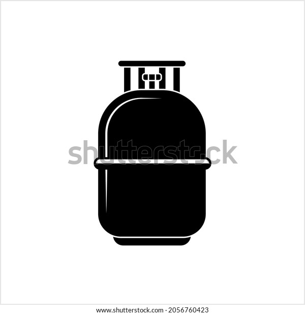 Lpg Cylinder Icon Liquefied Petroleum Liquid Stock Vector (Royalty Free ...