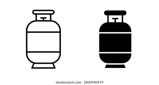 LPG cylinder icon pack for web