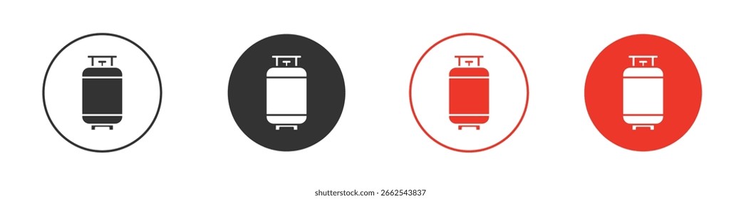 LPG icon for logo, vector sign symbol for design