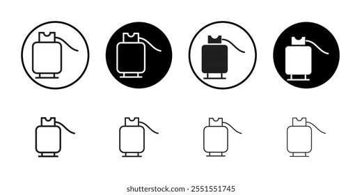 LPG icon web design in vector