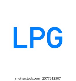 LPG isolated on white background