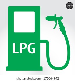 LPG Sign, Vector, Eps10