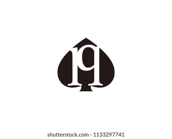The lq initials logo inside the black shovel