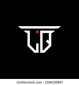LQ letter logo creative design with vector graphic