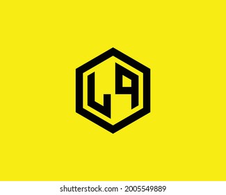 LQ letter logo design vector template