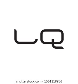 LQ letter logo template vector icon design