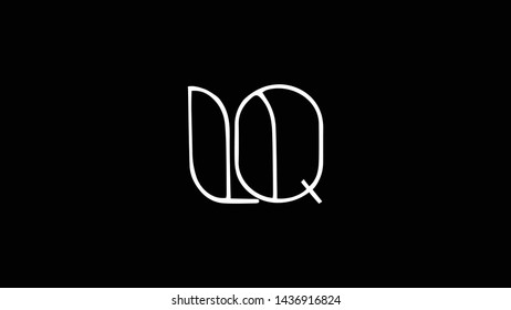 LQ logo design template vector illustration