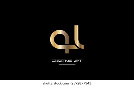 LQ, QL, L, Q abstract letters logo monogram