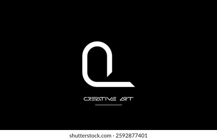 LQ, QL, L, Q abstract letters logo monogram