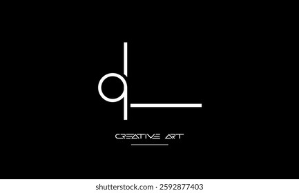 LQ, QL, L, Q abstract letters logo monogram