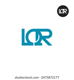 LQR Logo Letter Monogram Design