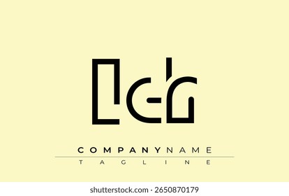 LR diseño abstracto de la letra. Diseño moderno del logotipo del negocio con tipografía Abstractas y estilo contemporáneo