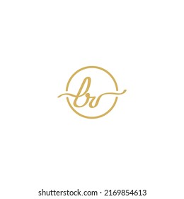LR Initial letter handwriting and signature logo.
