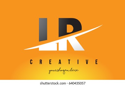 Lr L R Letter Modern Logo Stock Vector (Royalty Free) 640435057