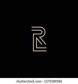 Lr Letter Designs Logo Icons Stock Vector (Royalty Free) 1575589585