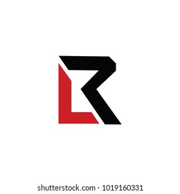 lr letter logo