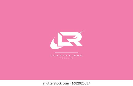 LR Letter Logo Design Template Vector