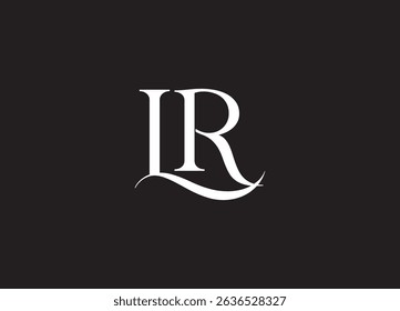 LR Logo Design Creative and Modern Logo Design