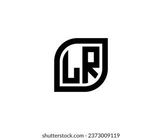LR logo design vector template