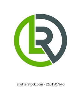 Lr Logo Simple Clean And Elegance