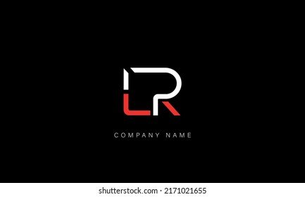 LR, RL Alphabet Letters Logo Monogram