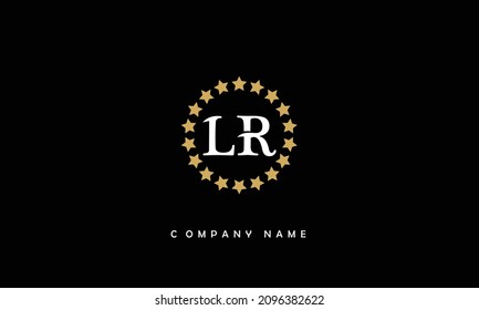 LR, RL Alphabets Letters Logo Monogram