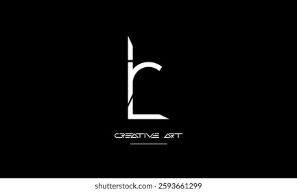 LR, RL, L, R abstract letters logo monogram