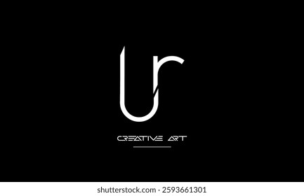 LR, RL, L, R abstract letters logo monogram