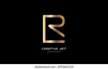 LR, RL, L, R abstract letters logo monogram