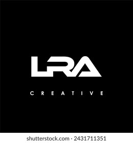 LRA Letter Initial Logo Design Template Vector Illustration