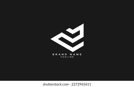 LRC, LC, RC, CR, CL, Abstract initial monogram letter alphabet logo design
