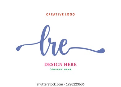 El logotipo de la inscripción LRE es sencillo, fácil de entender y con autoridad