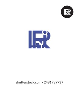 LRJ Logo Letra Monograma Diseño