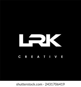 LRK Letter Initial Logo Design Template Vector Illustration