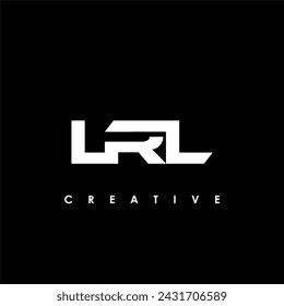 LRL Letter Initial Logo Design Template Vector Illustration
