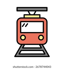 Lrt lineal color icon vector collection