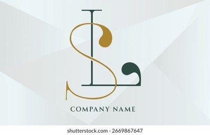 Letras LS Letras Logo Monograma (5000x3000 pixels, 300dpi)