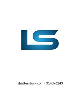 LS company linked letter logo