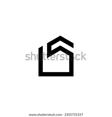 LS Home Logo Design. S Real Estate Logo