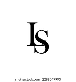 LS initial letter monogram logo