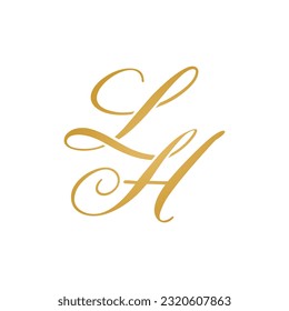 LS initial logo design vector stock