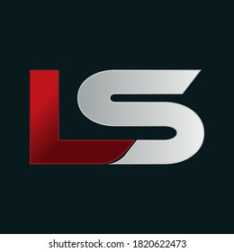 Ls latter logo design 100% vector eps file
