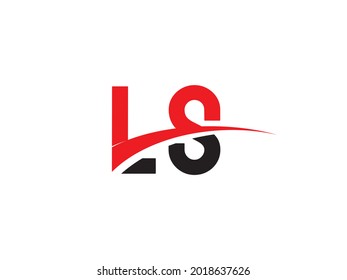 LS Letter Initial Logo Design Template