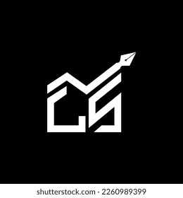 LS letter logo creative design with vector graphic, LS simple and modern logo.