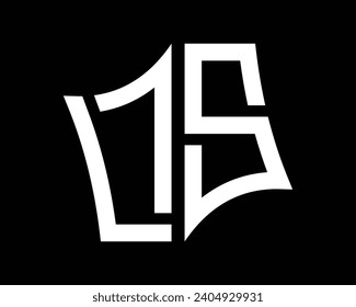 
LS letter logo design vector art.