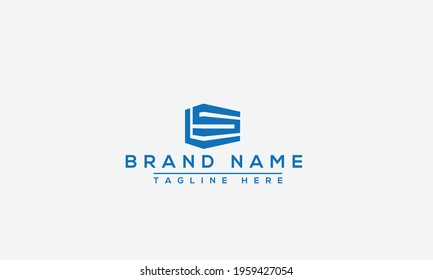 LS Logo Design Template Vector Graphic Branding Element.